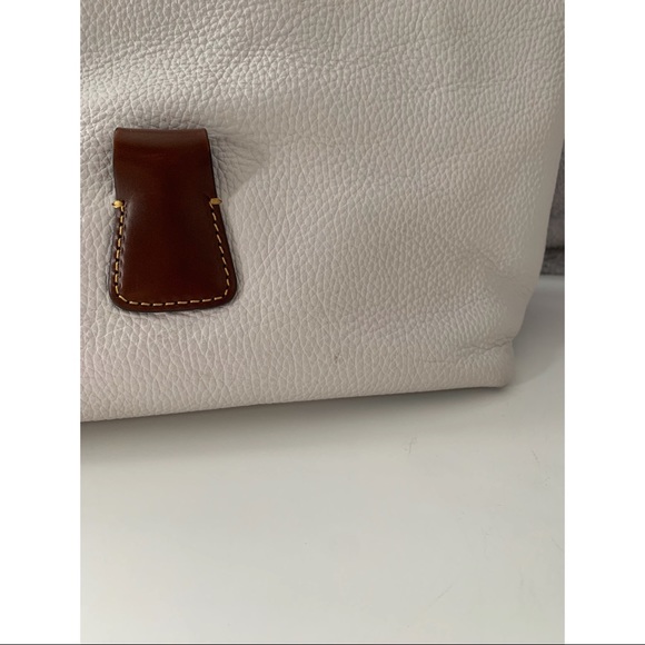 Dooney & Bourke Pebble Leather Logo Lock Hobo - Picture 7 of 16